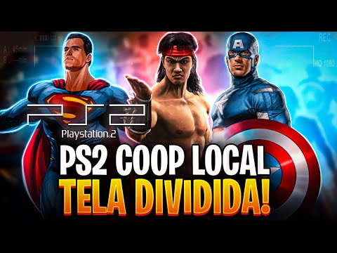 OS 50 MELHORES JOGOS DE PS2 PARA 2 PESSOAS OU MAIS JOGADORES (CO-OP) 