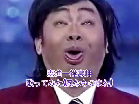森進一　襟裳岬歌ってみた(カラオケ)ものまね