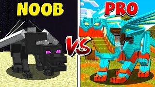 Minecraft NOOB vs PRO: DRAGONS in MINECRAFT!