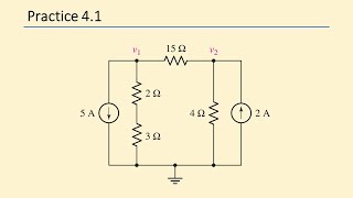Famous Practice 4.1 - Engineering Circuit Analysis - Hayt & Hemmerly, 9th Ed - Node-Voltage Analysis Net Worth
