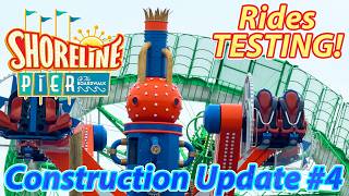 Shoreline Pier at Six Flags Great Adventure | Construction Update | April 26th, 2026