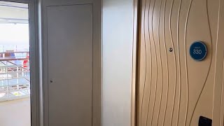 What Is an Ultra Spacious Balcony Cabin Like | Oasis of the Seas 7330