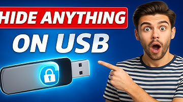 How to Hide Files on a USB Drive (Invisible Folder Trick!)
