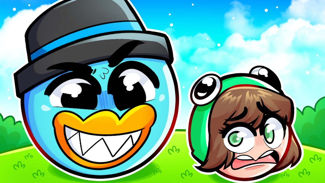Volviéndome la BOLA MÁS GRANDE de Roblox!