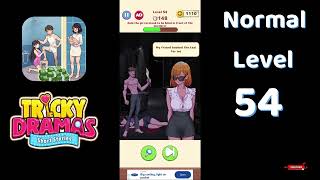 Tricky Dramas Short Stories Normal Level 54 Walkthrough | Solutionguruji