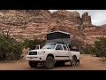 Roof Top Tent Family Overland Camping In Utah's Remote Desert.