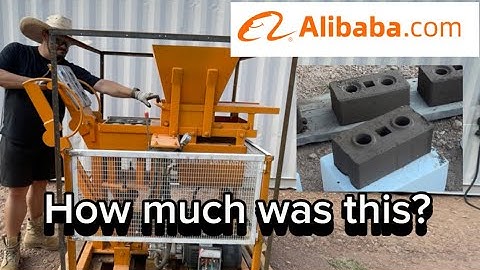 Betaalbare machine voor geperste aardeblokken uit China via Alibaba.com