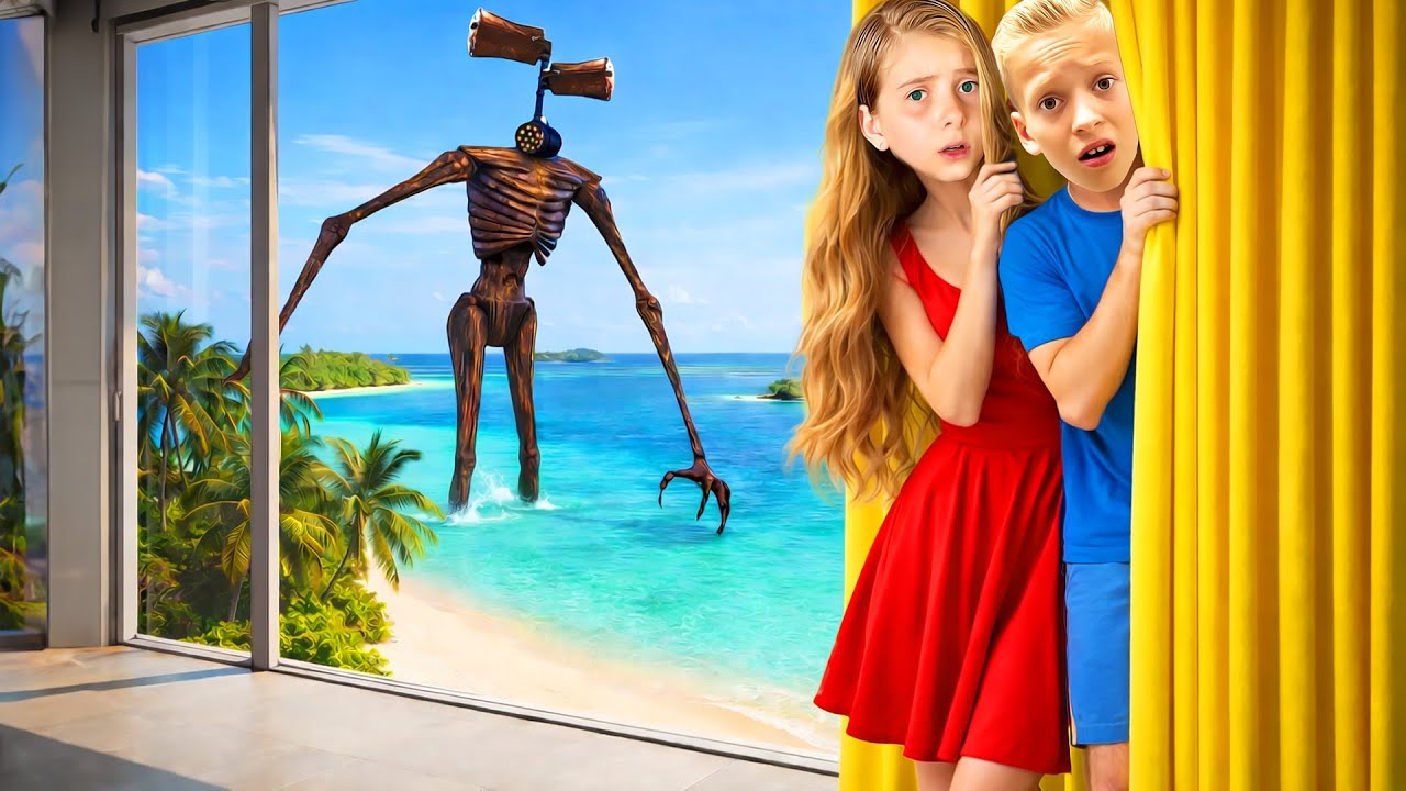 😱 CAP de SIRENĂ ne URMĂREȘTE 😨  în VIAȚA REALĂ 👺