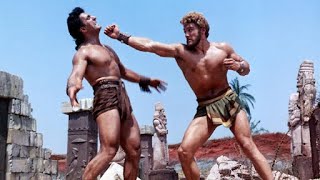Download Lagu La Batalla de los Héroes Legendarios: Hércules contra Sansón | Duelo de Músculos | Cine Clásico MP3