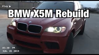 Wrecked BMW X5M Rebuild! *MUST WATCH* by Leo Mafraji Motors 3,023 views 5 years ago 11 minutes, 14 seconds