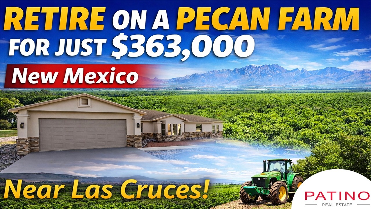 Retire on a Pecan Farm for just $363,000 - New Mexico