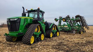 9620RX John Deere 2660VT Vertical Tillage Demo