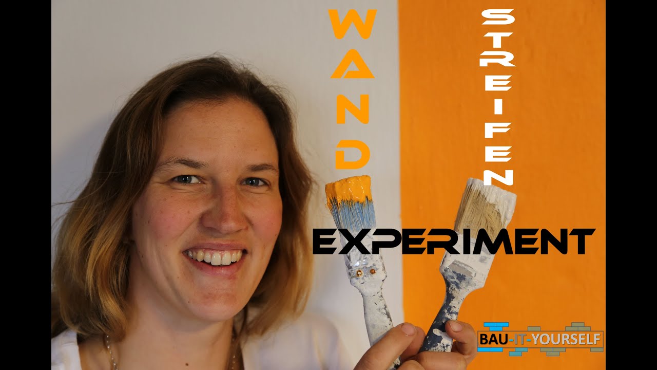 Wand streifen streichen abkleben beste technik acryl ...