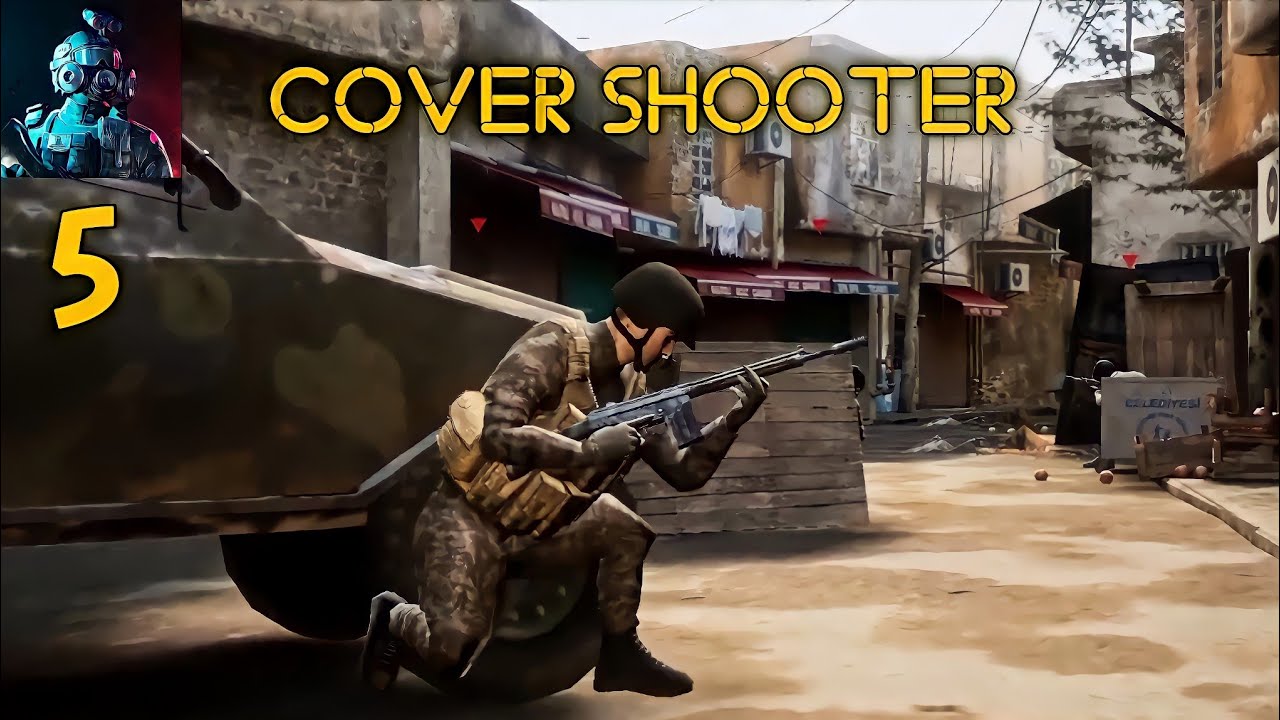 Cover Shooter 3D - Gameplay part 5 - Mission play - Tazexlux 2.O