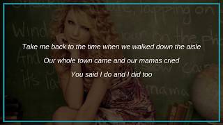 Taylor Swift - Mary&#39;s Song (Oh my my my) | Lyrics