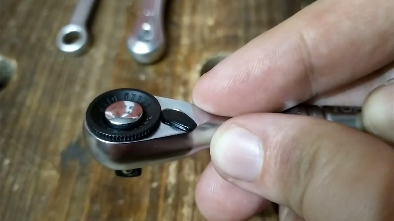 Мини трещотка (EDC) TOPTUL CHDU0801 аналог WERA Zyklop Mini 3 WE-003793 ...