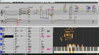 長時間BGMに [Standards] Jazz Piano Trio 【スタンダード曲集】 ジャズ ピアノ トリオ (BIAB and Synthesia) Part-1