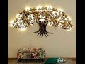 Large Pepal Tree With LED For Wall Decor
