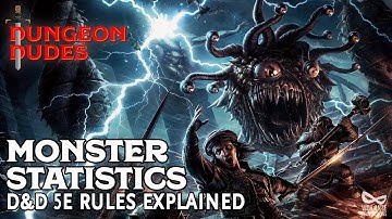 Monster Statistics Explained for Dungeons and Dragons 5e