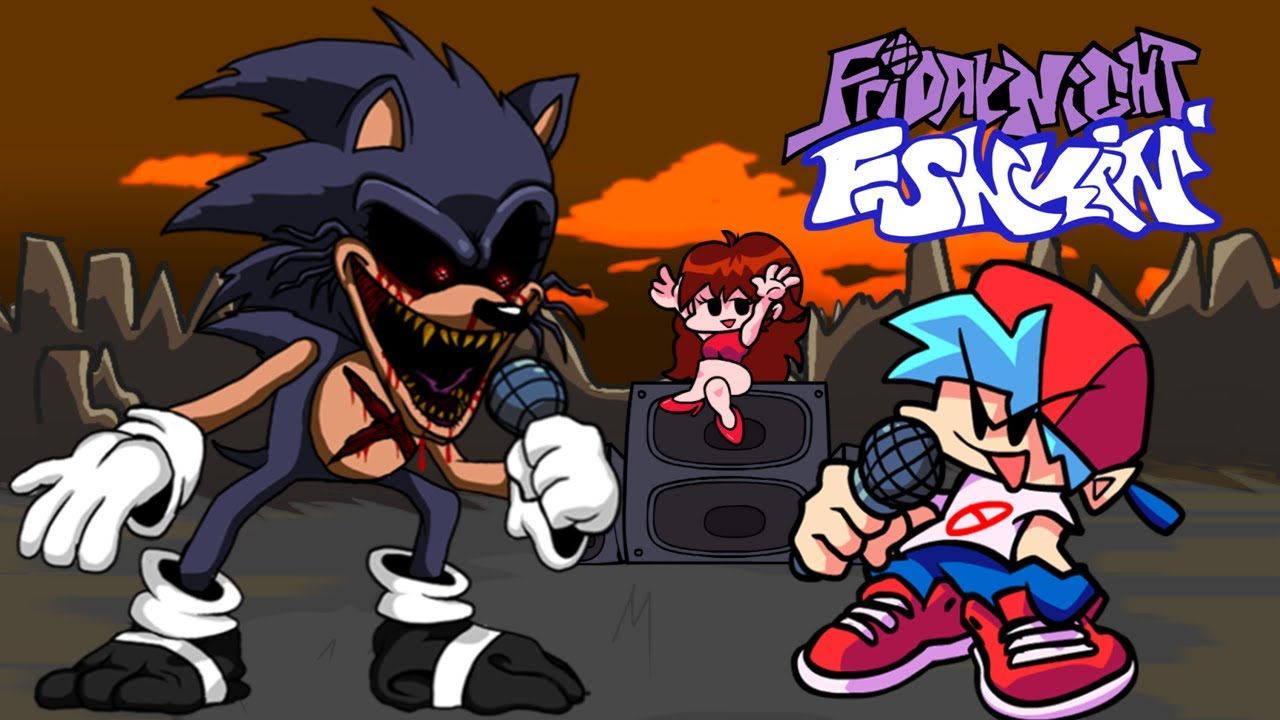 FNF: Sonic Lord X Sings Fate - High Effort Fanmade 🔥 Play online