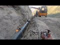 Massive Pipeline Installation | Headrace Pipe Erection at Hydropower Site