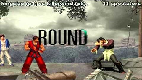 [GGPO KOF 2002] kingsize vs killerwind