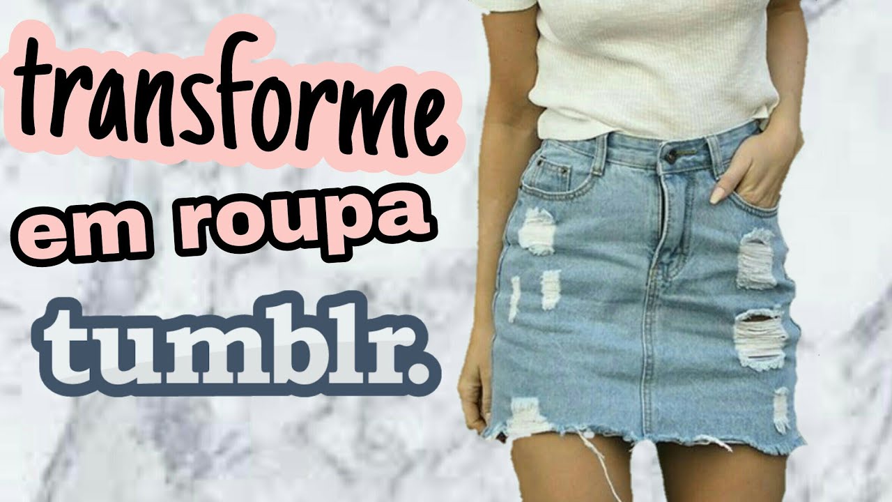 roupas tumblr com saia