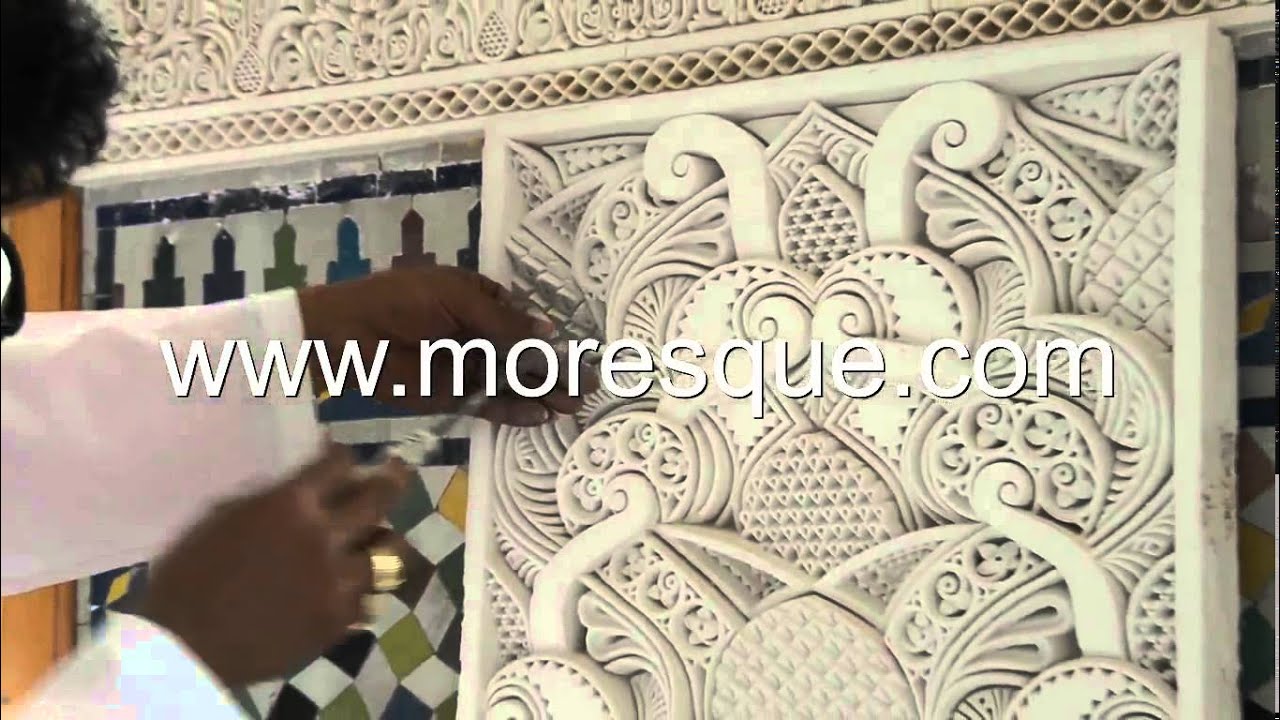 moresque : mohammed naji platre