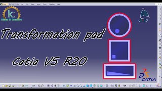Catia Settings and customization | Transformation Pad | Tutorial 1