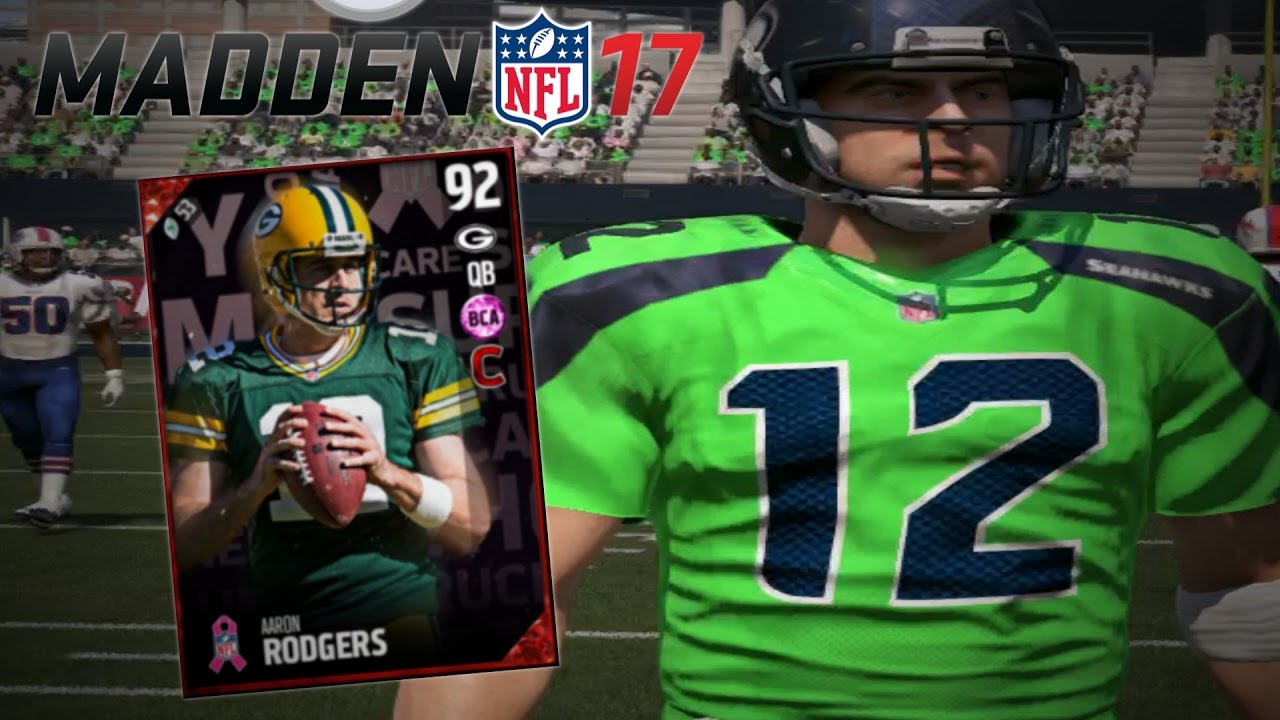 MUT 17 | 92 Aaron Rodgers Gameplay!! | Madden 17 Ultimate Team #15
