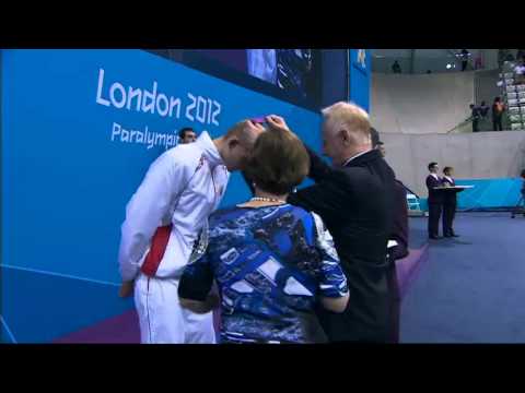 Swimming - Men's 50m Freestyle - S13 Victory Ceremony - London 2012 Paralympic Games