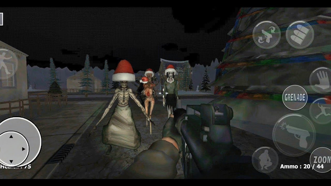 Christmas Night Of Horror | old version | rescue 7 Santa's - Android Gameplay