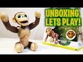 Unboxing & Let's Play - ZOOMER CHIMP - Robot Monkey - Fun Toy like Cozmo!