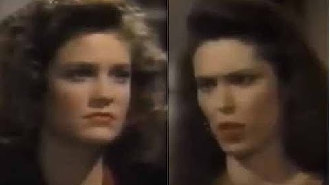 Michelle Forbes & Sherry Stringfield Guiding Light 1990 | They Started On Soaps - Daytime TV (GL)