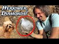 Digging HUGE Herkimer Diamond Crystals! The Crystal Collector LIVE!