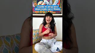Mi amiga la más fit 💕✨ #shorts #humor #tiktokvideo #comedia #funny #fyp