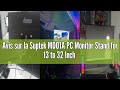 Avis sur la Suptek MD01A PC Monitor Stand for 13 to 32 Inch LED LCD Monitor, Gas Spring Monitor Arm,