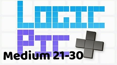 Logic Pic + walkthrough medium level 21-30