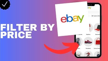 How to filter your searches by price in the Ebay app?