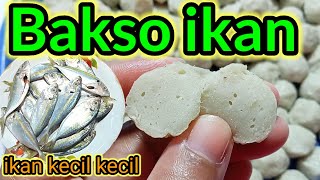 Bakso ikan enak dan ekonomis, Masak cemilan sehat,#bakso #resepbaksoikan #caramembuatbaksoikan