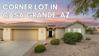 Corner Lot in Casa Grande 55+ Community