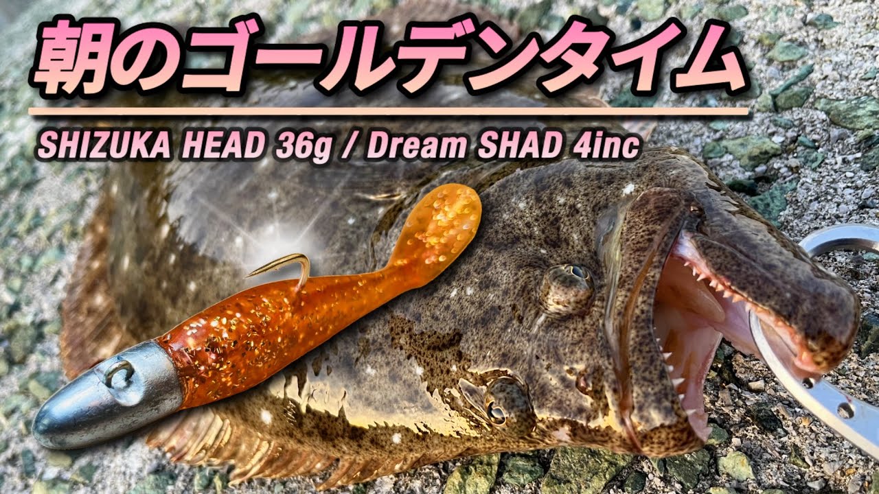 flounderさま個別出品 Flounder Fishing] All-nighter aimed at the post-dawn feeding