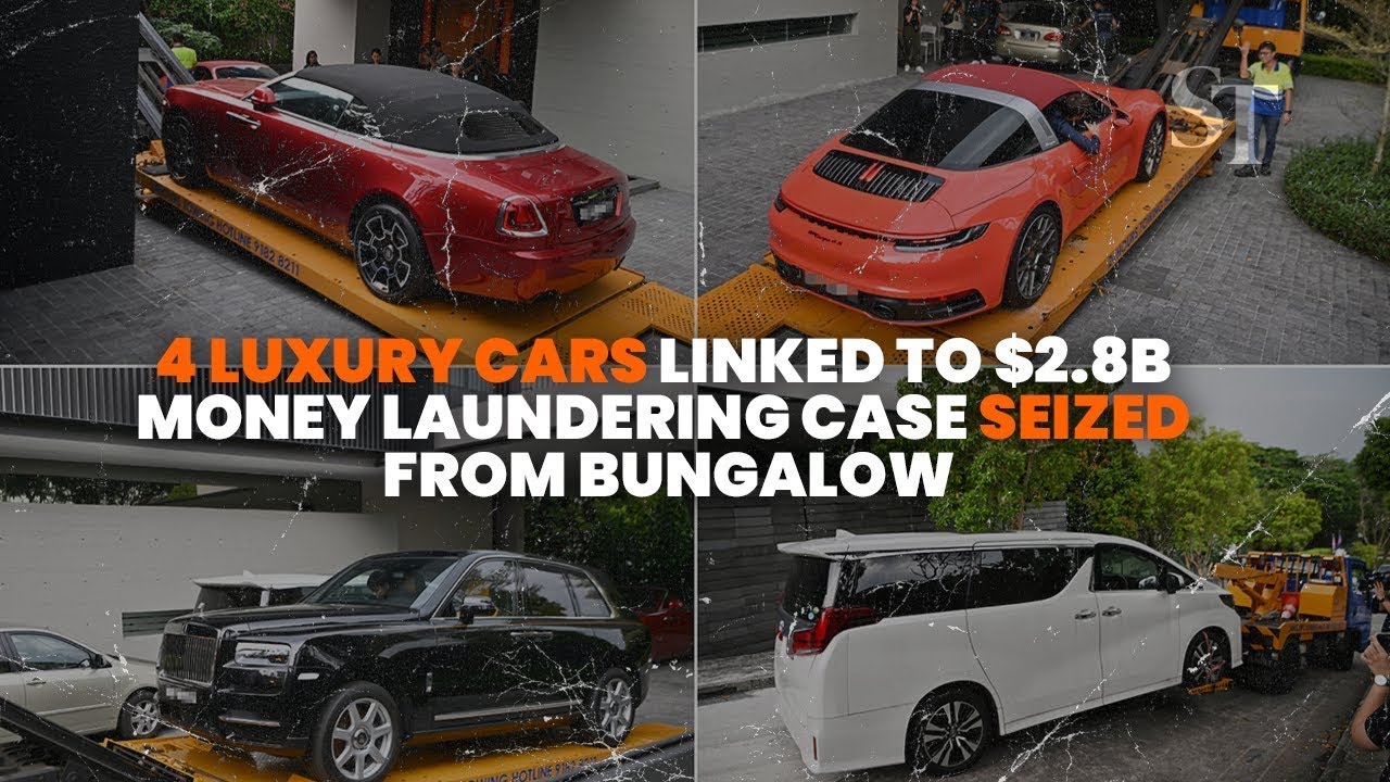 4 luxury cars seized from bungalow in $2.8 billion money laundering case