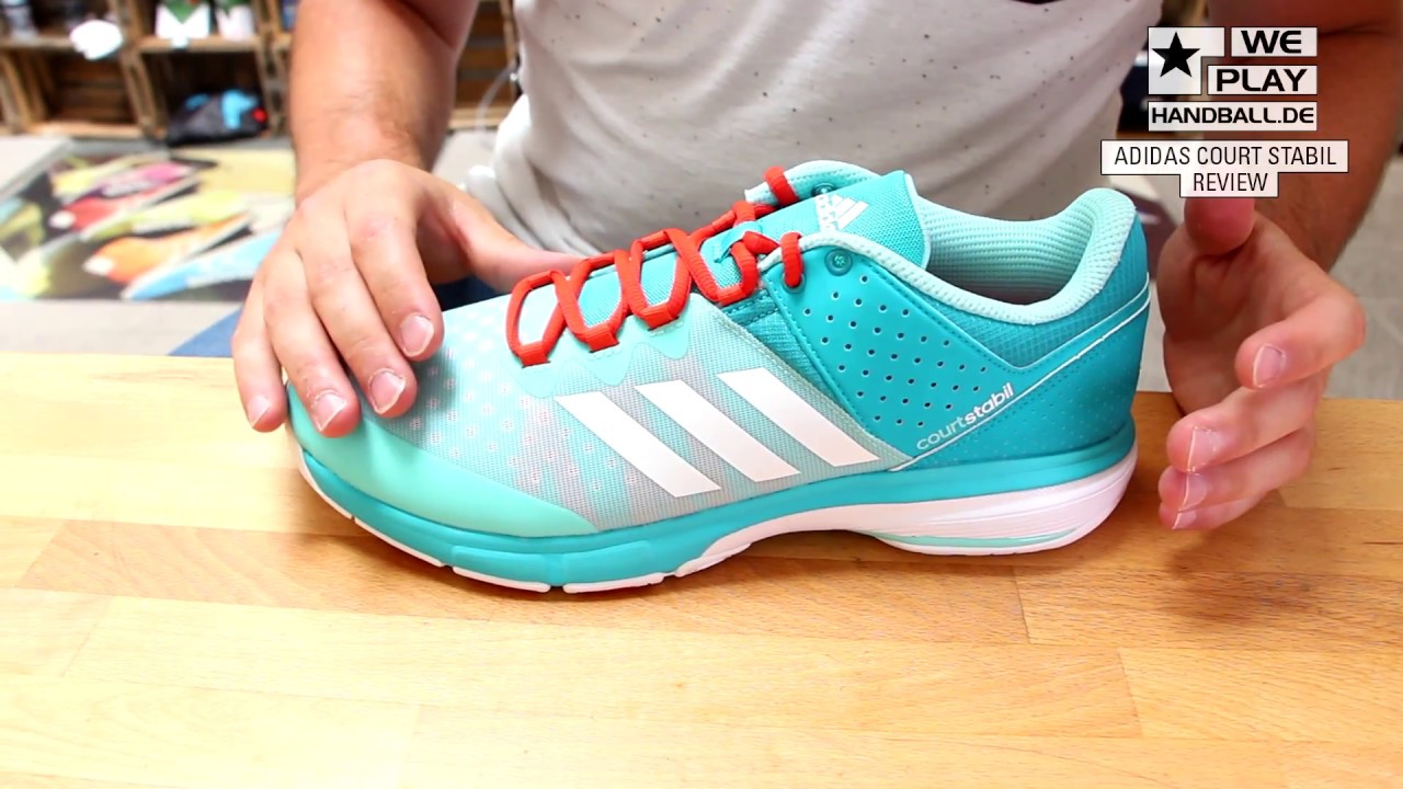 Leer Verstrikking Schatting Adidas Court Stabil Indoor Court Shoes - Squash Source