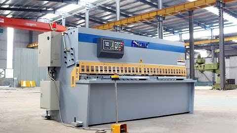 Hydraulic digital control shearing machine, Canada MD-11 stainless steel 2500mm cutting machine