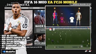 Fifa 16 Mod Ea Fc26 Mobile Update Transfer Kits 25 26 All Tournament ...