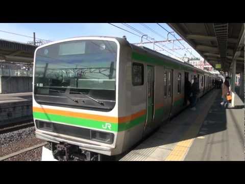 【JR東】E231系　K-23編成　深谷発車　発車メロディー付き　（FHD)