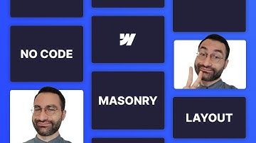 Masonry Layout in Webflow (No-Code Tutorial!)