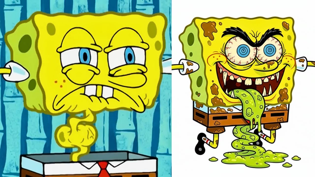 Epic Laughs from SpongeBob — Top Scenes, Hilarious Art, and Meme Highlights!😁