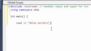 C++ Programming | Hello World | Tutorial